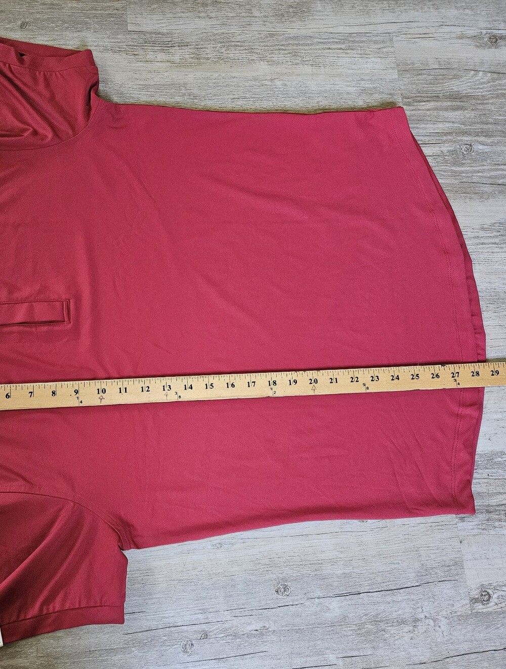 Mantra Golf Men's Red Active Performance Catalyst Polo Shirt Large Stretch - Picture 6 of 7